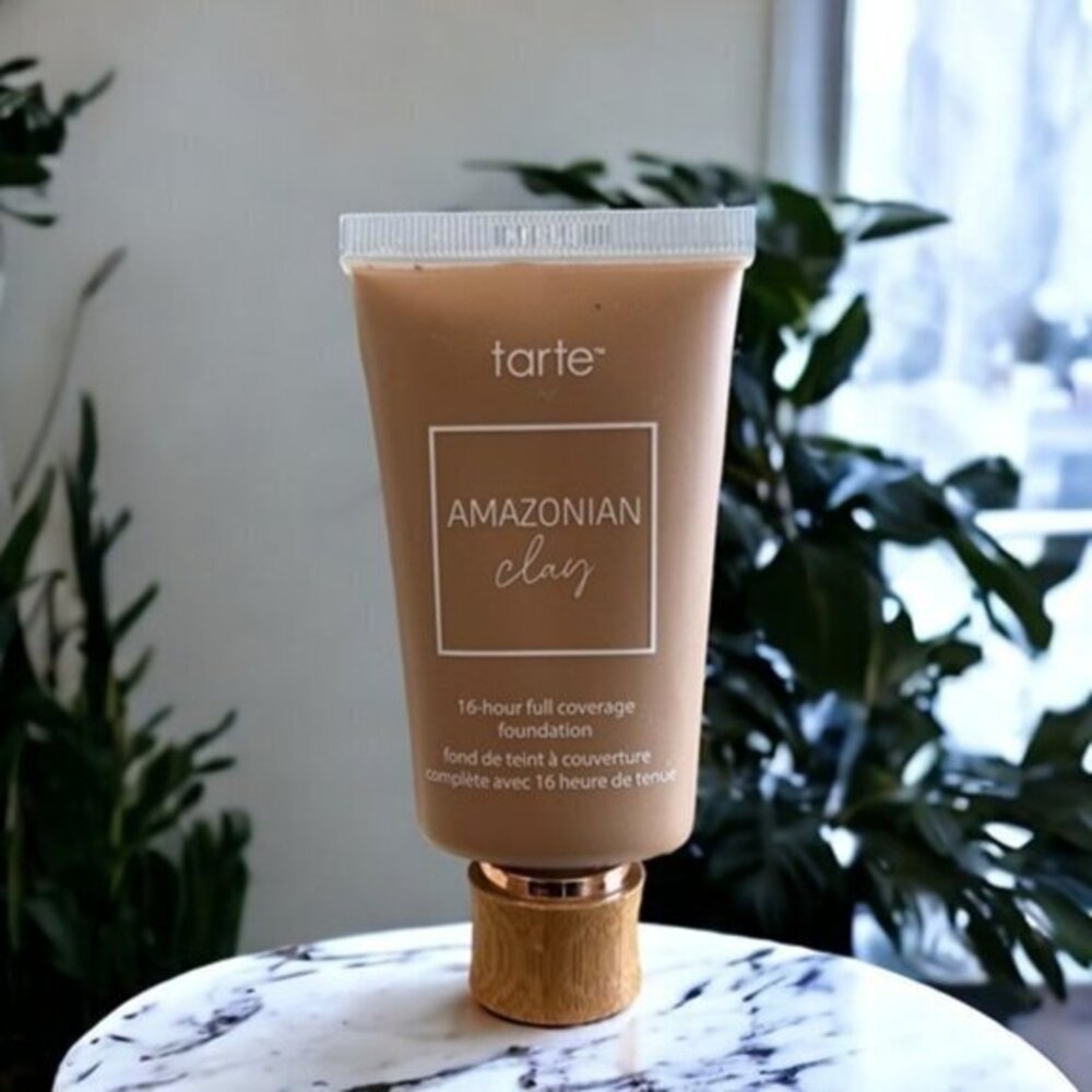 Tarte Amazonian Clay 16 Hour Full Coverage Foundation Open Tan Deep Neutral 1.7o